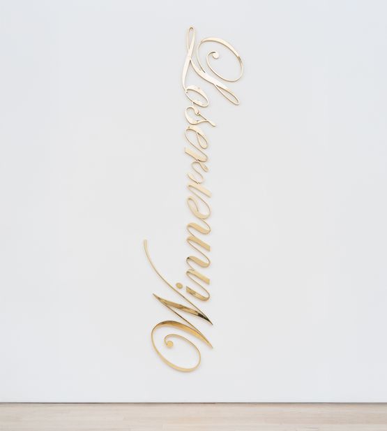 WinnerLoser by Sadie Barnette contemporary artwork Sculpture