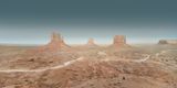Sunset Boulevard Monument Valley 001 by Francesco Jodice contemporary artwork photography