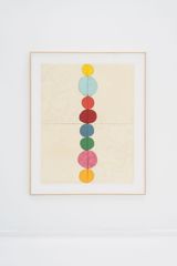 Pedres a les butxaques que fan forma by Bruno Olle contemporary artwork painting works on paper