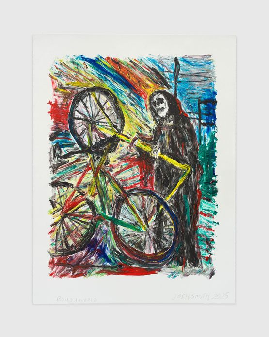Build a World by Josh Smith contemporary artwork Print
