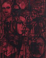 Lebenszeit by Sebastian Gogel contemporary artwork painting works on paper