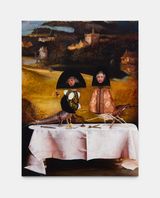 Two Insects on the Table by Teodora Axente contemporary artwork painting