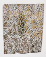 Begitj and apayitj by Yalmakany Marawili contemporary artwork painting