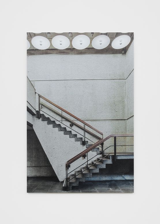 Staircase Whitney Museum of Art by James Welling contemporary artwork Print