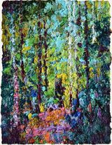 Morning Mind I by Nessi Penman contemporary artwork painting