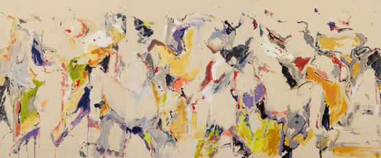 Petrushka by Han Shen contemporary artwork Painting