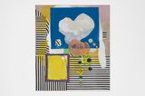 Nuvens e retrato by Cristina Canale contemporary artwork mixed media painting