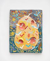 Tartaruga na chuva by Erika Verzutti contemporary artwork painting