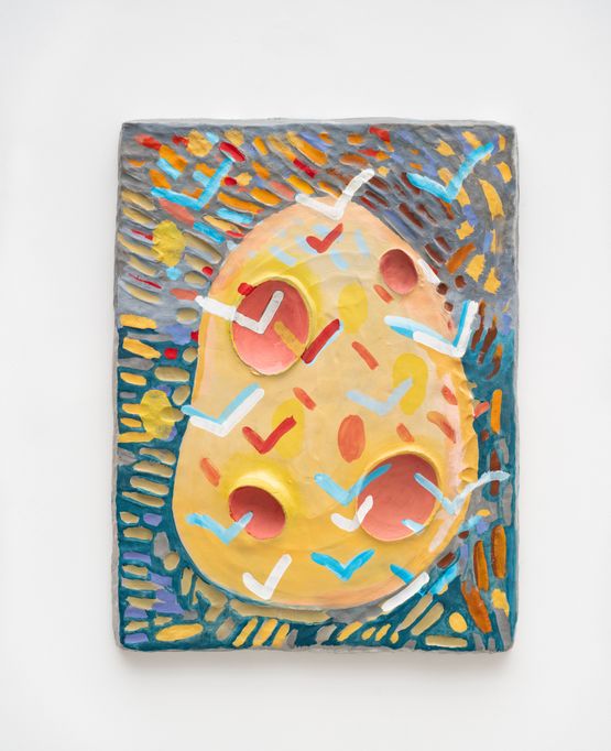 Tartaruga na chuva by Erika Verzutti contemporary artwork Painting