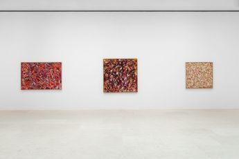 Contemporary art exhibition Lee Krasner Lee Krasner at Gagosian rue de Ponthieu Paris France