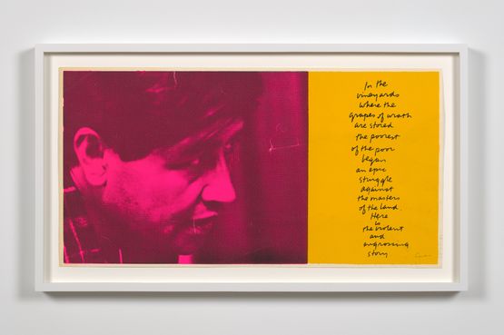 chavez by Corita Kent contemporary artwork Print