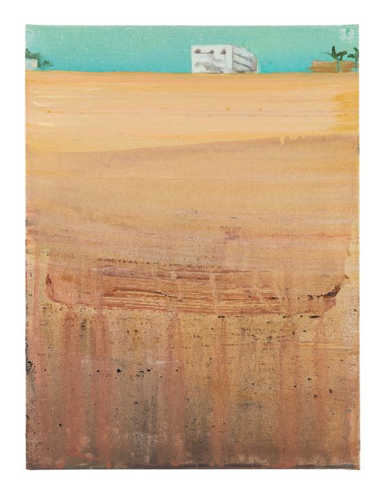 Beach Hotel by Matthew Krishanu contemporary artwork Painting