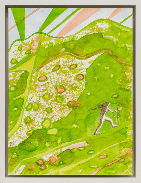 Drifter 4 by Tyson Reeder contemporary artwork Works on Paper