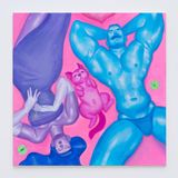 A Good Saturday by Justin Yoon contemporary artwork painting works on paper