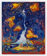 Rastro Luminoso by Alejandro Pineiro Bello contemporary artwork painting