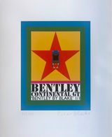 Bentley by Peter Blake contemporary artwork print