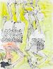 Seid bereit zum Kubismus by Georg Baselitz contemporary artwork Painting