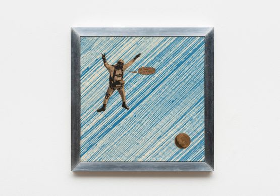 A terra nao e azul by Montez Magno contemporary artwork Works on Paper