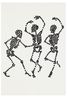 Dance to Dust Drawings 08 by Carlos Amorales contemporary artwork Works on Paper
