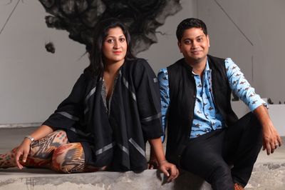 Prateek and Priyanka Raja Gallery as Incubator