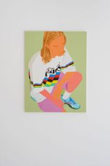Kick-off by Moritz Moll contemporary artwork painting