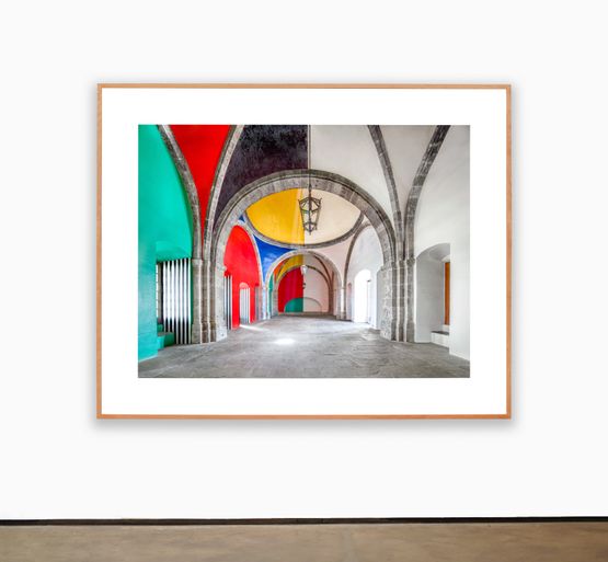 Hospicio Cabanas Capilla Tolsa from Daniel Buren work in situ Guadalajara I 2015 by Candida Hofer contemporary artwork Photography