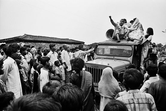 Land of a Thousand Struggles Students were a big part of the Right To Foodmovement. They volunteered forsurveys took part in rallies and protests and all other eventsthat weredirectly orindirectly related to NREGA by Sohrab Hura contemporary artwork Photography