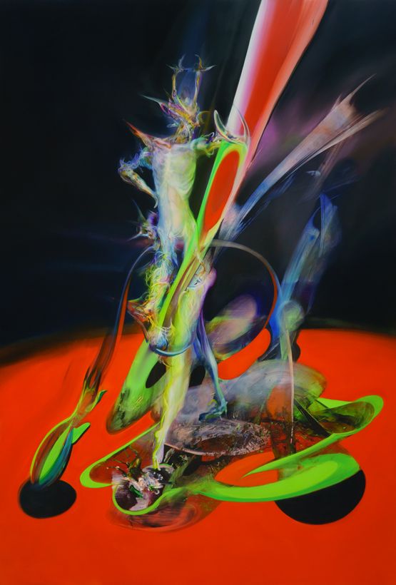 The Solid Hoof of Phantom Politics by Ruben Pang contemporary artwork Painting