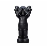 Holiday UK- black by KAWS contemporary artwork sculpture