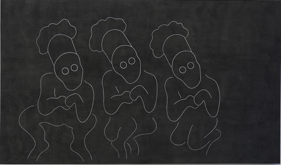 Education Suisse Herr Ober wir verandern die Welt by Aldo Walker contemporary artwork Painting