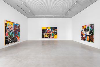 Contemporary art exhibition Joe Bradley New Paltz at Xavier Hufkens St-Georges Belgium