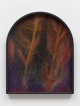 Limenescence the quiet resolve to metabolise on the brink living with just enough light like root tips and algae at the caves mouth - making life from scarcity. by Marguerite Humeau contemporary artwork works on paper