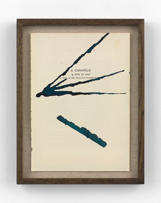 A Cornfield by Sam Lock contemporary artwork Works on Paper