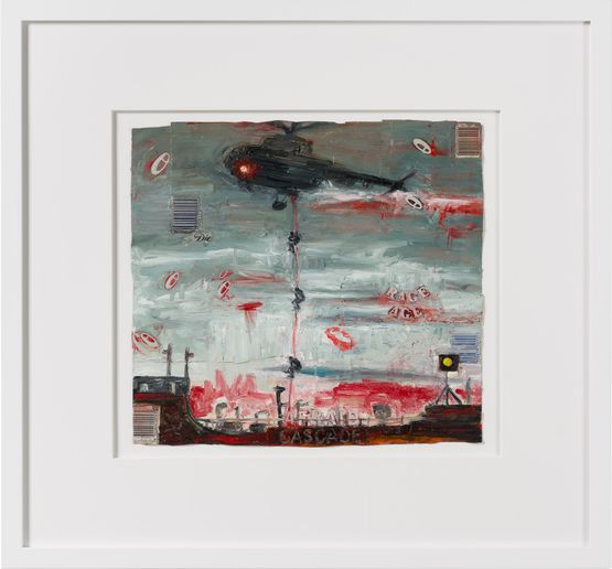 rage age by Fiona Hall contemporary artwork Painting