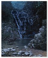 The Princes Waterfall by Bruno Gadenne contemporary artwork painting