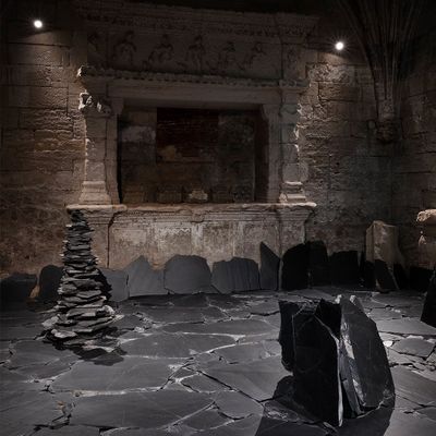 Lee Ufan Situates Works in Ancient Necropolis of Alyscamps
