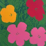 Flowers 1168 by Sunday B. Morning  Andy Warhol contemporary artwork print