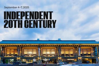Contemporary art exhibition Independent 20th Century 2025 at Galerie Lelong 13 Rue de Teheran Paris France
