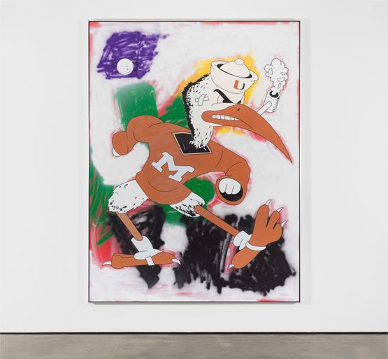 Smoke 11 by Awol Erizku contemporary artwork Painting