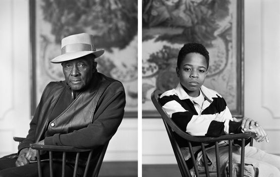 Fred Stewart II and Tyler Collins by Dawoud Bey contemporary artwork Photography