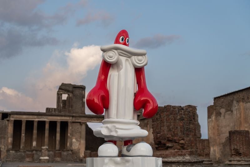Rock Lobster Philip Colbert Brings His Crustacean Creations to Pompeii