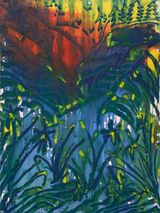 heemoop it burns fast by Saif Azzuz contemporary artwork painting