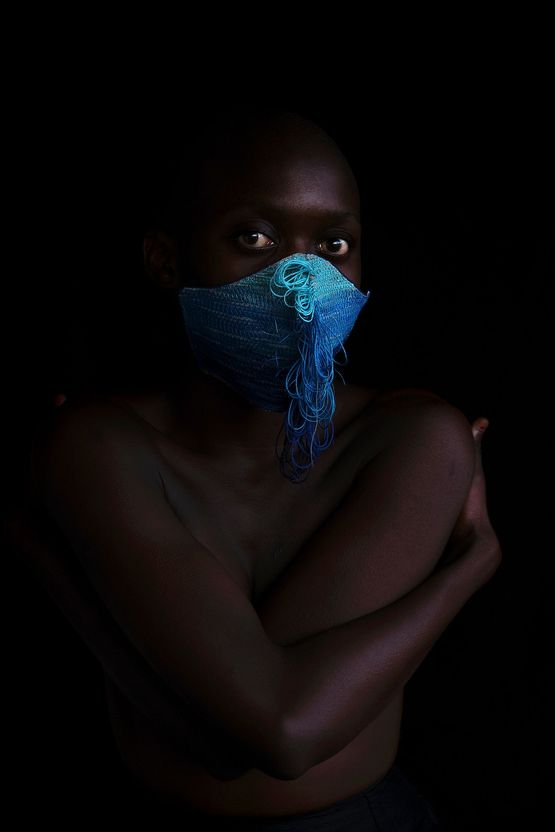 Untitled 04 by Nonzuzo Gxekwa contemporary artwork Print