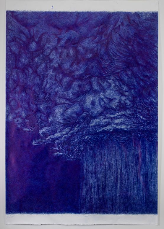 Berlin Tornados - VI by Jan Fabre contemporary artwork Works on Paper