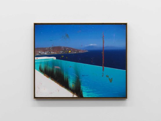 Untitled Swimming pool by Harold Ancart contemporary artwork Photography