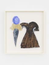 Couple by Adriano Costa contemporary artwork painting works on paper
