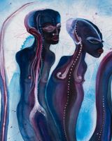 Pairing by Wangechi Mutu contemporary artwork works on paper
