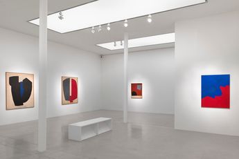 Contemporary art exhibition Serge Poliakoff Silent Paintings at Timothy Taylor London United Kingdom