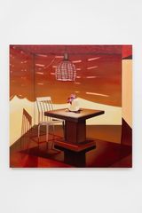 A dolls table by Lewis Miller contemporary artwork painting