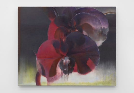 Scarlet by Xie Qi contemporary artwork Painting
